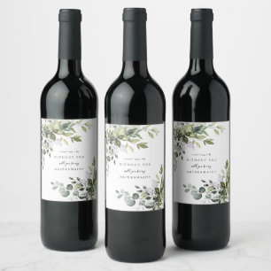 Eucalyptus Bridesmaid Proposal Labels