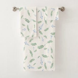 Eucalyptus & Dandelions Motif botanique