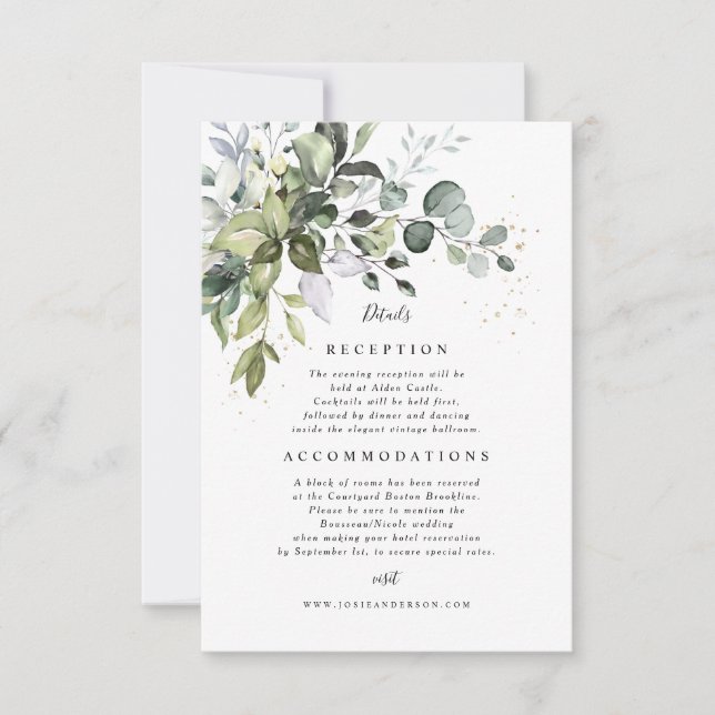 Eucalyptus Details Card (Front)
