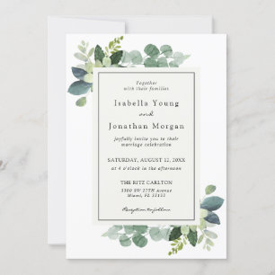 Eucalyptus Faire-part de mariage