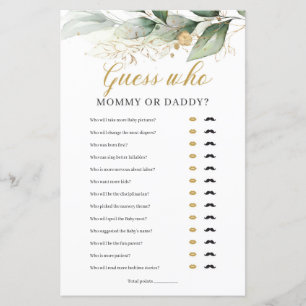 Eucalyptus feuille boho maman ou papa jeu