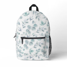 Eucalyptus Floral Backpack