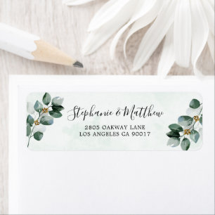 Eucalyptus Foliage Aquarelle Mariage élégant