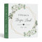Eucalyptus Geometric Bridal Shower Recipe Book