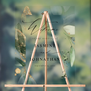 Eucalyptus Glow Gold Mariage Bienvenue 3