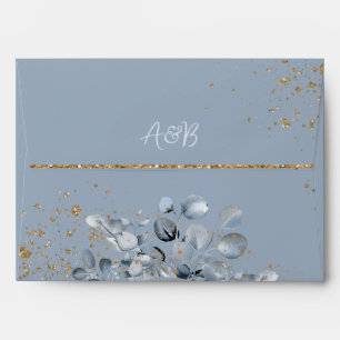 Eucalyptus Gold Glitter Code 01  Envelope