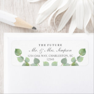 Eucalyptus Gold Parties scintillant Retourner les 