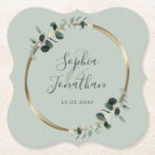 Eucalyptus Gold Sage Personalized Wedding