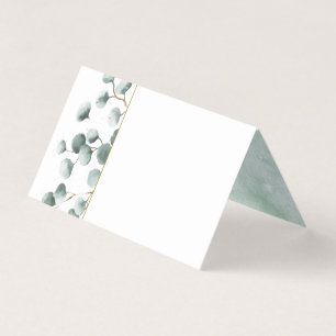 Eucalyptus Green Cartes de Place