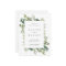 Eucalyptus Green Foliage Wedding Save the Date