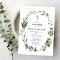 Eucalyptus green leaves simple baptism
