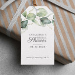 Eucalyptus Greenery Bridal Shower Thank You Favour Gift Tags<br><div class="desc">Eucalyptus Greenery Bridal Shower Thank You Favour Gift Tags</div>