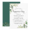 Eucalyptus Greenery Engagement Party Invitation