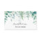 Eucalyptus greenery forest fern modern QR code