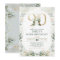 Eucalyptus Greenery Gold Garden 90th Birthday