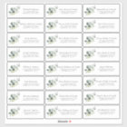 Eucalyptus Greenery Guest Names Smaller Labels
