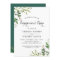 Eucalyptus Greenery Leaves Chic Engagement Party