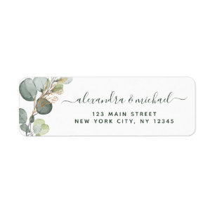 Eucalyptus Greenery Mariage succulent et élégant