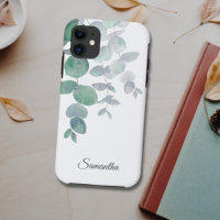 Eucalyptus Greenery Personalized Name 