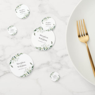Eucalyptus Greenery Wedding Confetti