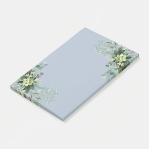 Eucalyptus Greenery Wedding Foliage Babys Breath Post-it Notes