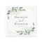Eucalyptus Greenery Wedding  Napkins