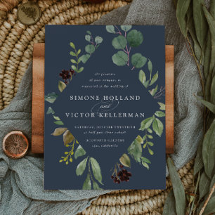 Eucalyptus Grove Wedding Invitation