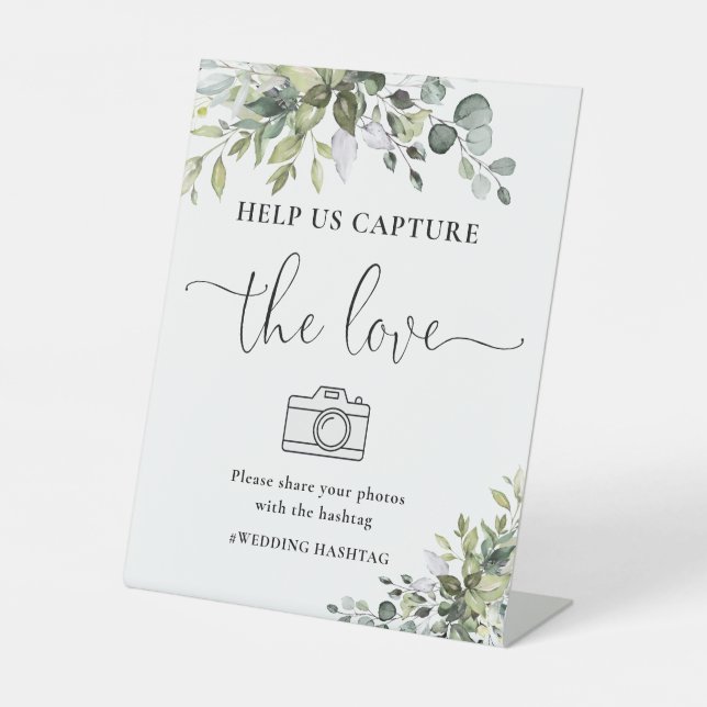 Eucalyptus Help Us Capture The Love Sign (Front)