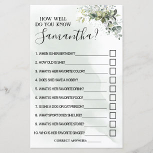 Eucalyptus How well do you know bilingual game