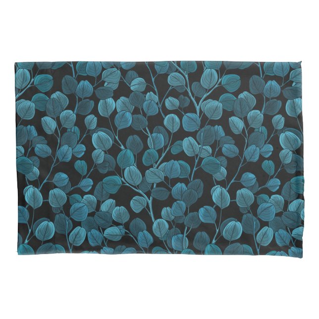 Eucalyptus in blue pillowcase (Front-Left)