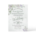 Eucalyptus Lavender Sage Green & Purple Wedding