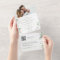 Eucalyptus leaves elegant photo QR code wedding