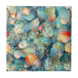 Eucalyptus Leaves Tile