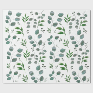 Eucalyptus leaves wrapping paper