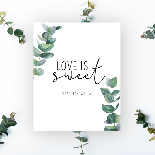Eucalyptus - Love is sweet take a treat poster (Creator Uploaded)