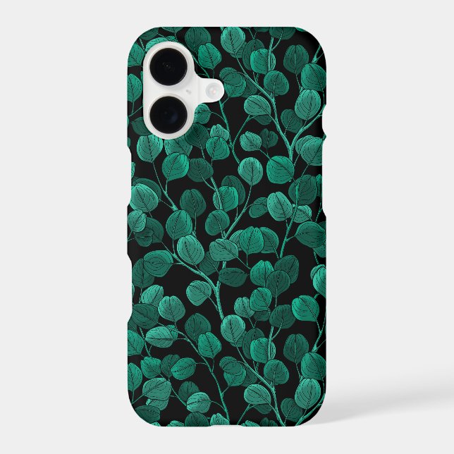 Eucalyptus on black (Back)