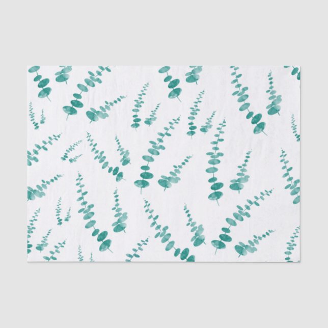 Eucalyptus Pattern Tissue Paper (Front)
