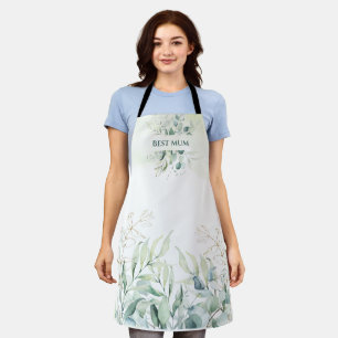 Eucalyptus personalised apron