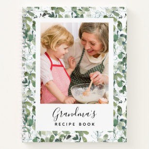 Eucalyptus Photo Grandma's Recipe Book