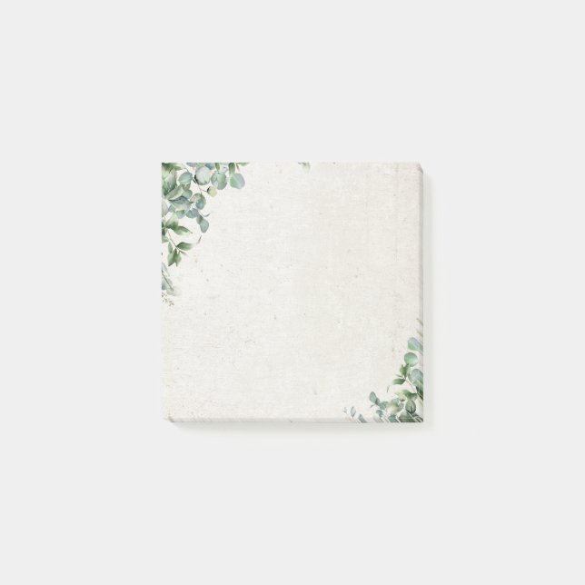 Eucalyptus post its post-it notes (Front)