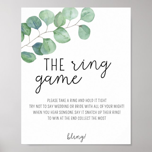 Eucalyptus - Put a ring on it game poster (Front)