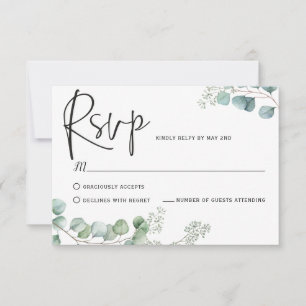 Eucalyptus Response Cards,