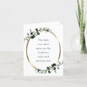 Eucalyptus Romantic Valentine's Day Holiday Card