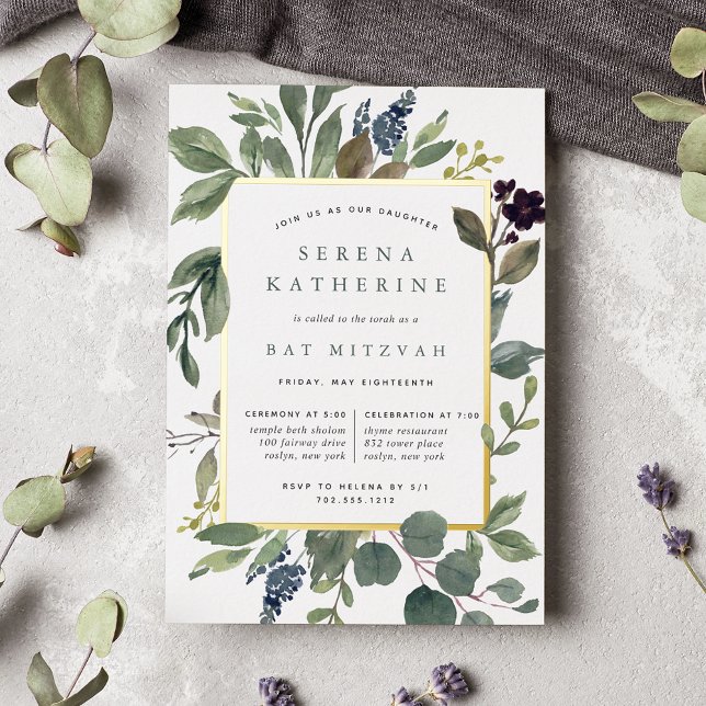 Eucalyptus & Sage Bat Mitzvah (Creator Uploaded)