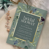 Eucalyptus & Sage Bridal Shower