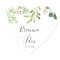 Eucalyptus Simple Floral Wedding Envelope Seals