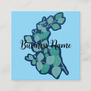 Eucalyptus Square Business Card