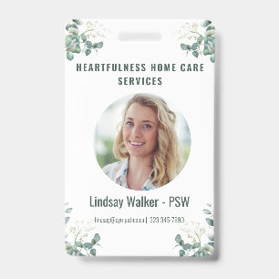 Eucalyptus Style  Badge