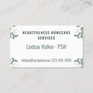 Eucalyptus Style Business Card