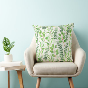 Eucalyptus Throw Pillow